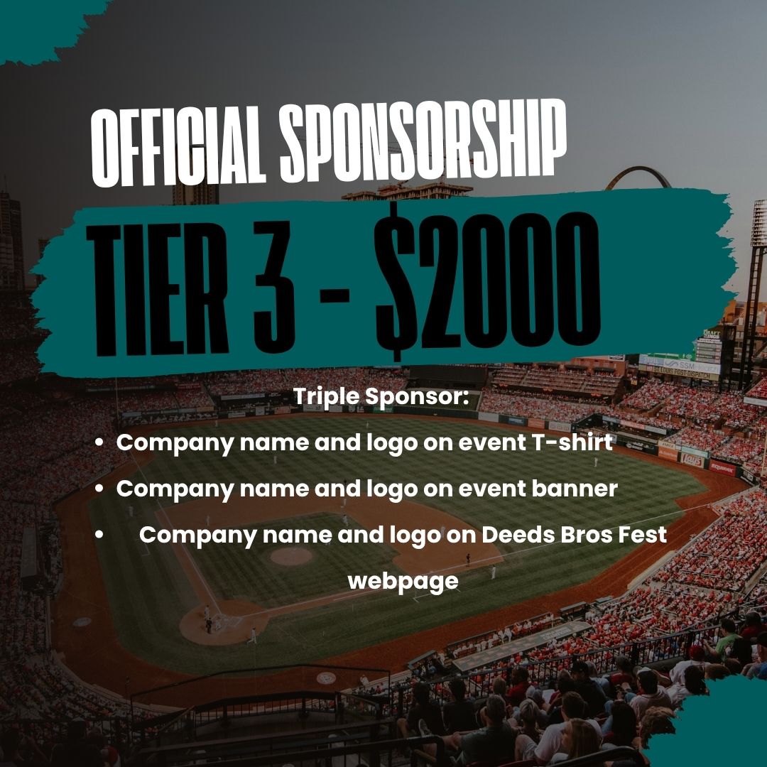Sponsor - Deeds Bros Fest