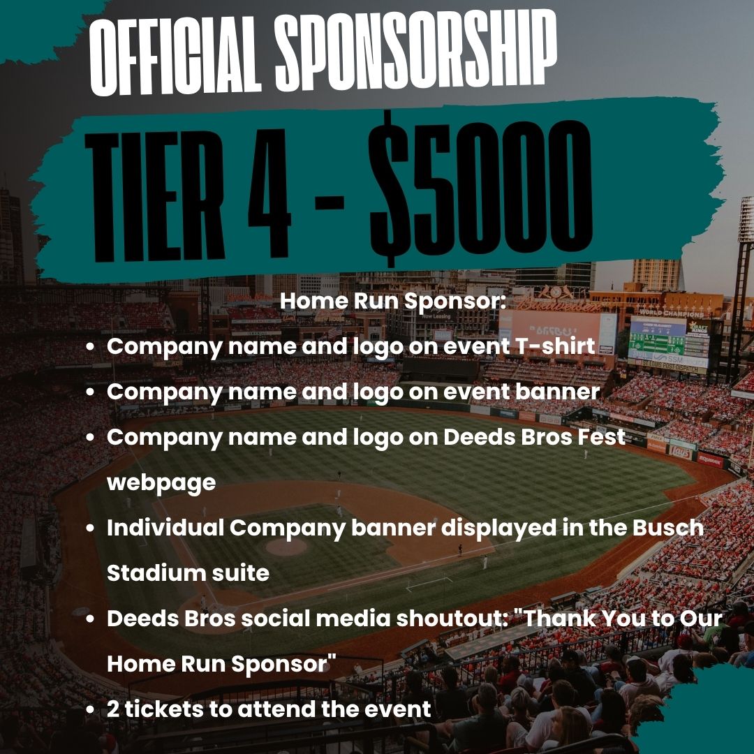 Sponsor - Deeds Bros Fest